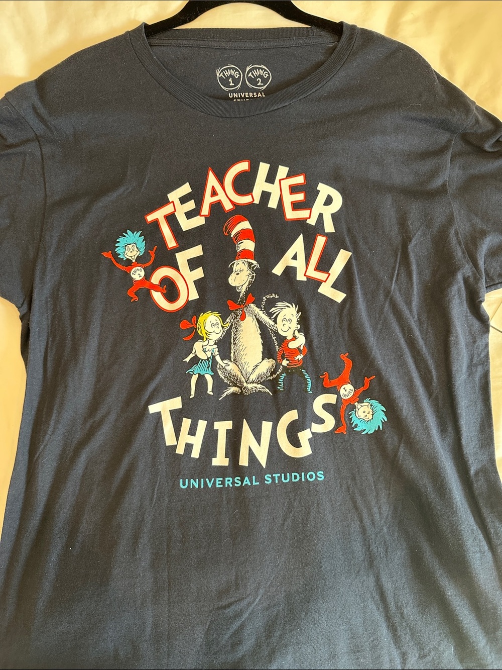 Universal Studios 'Teacher of All Things' Dr. Seuss Graphic Tee